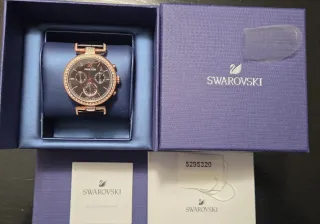Nuevo Reloj Swarovski Era Journey Chrono Negro
