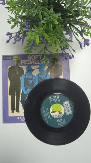 Pareja vinilos Slade y Soft Pedalling