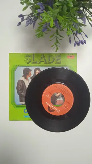 Pareja vinilos Slade y Soft Pedalling