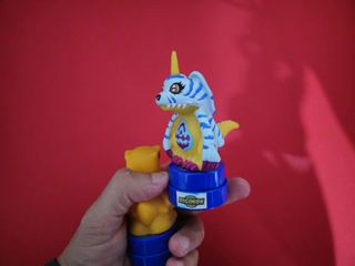 Figuras Agumon y Gabumon Digimon