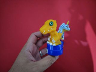 Figuras Agumon y Gabumon Digimon