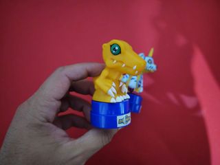 Figuras Agumon y Gabumon Digimon