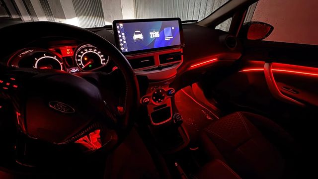 Iluminación ambiental LED para coche