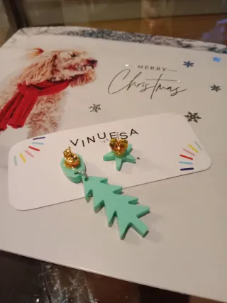 Pendientes árbol y estrella Vinuesa