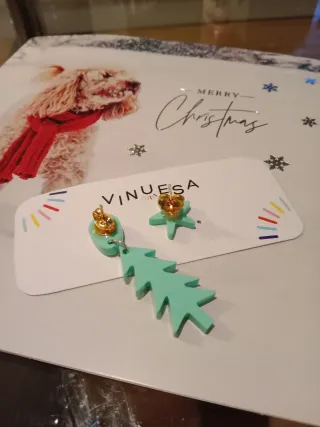 Pendientes árbol y estrella Vinuesa