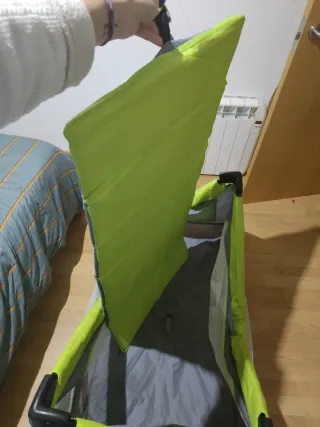 Cuna de viaje plegable