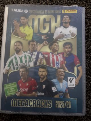 Colección Cromos Megacracks 2025/26