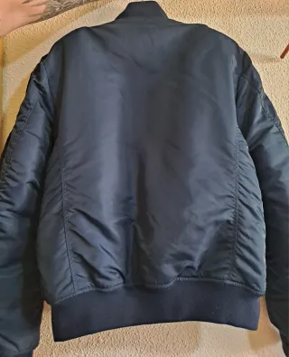 Chaqueta Schott MA-1 Talla L Azul
