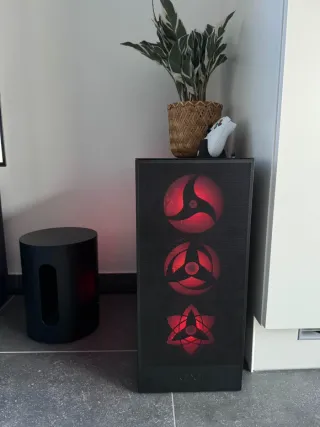 Rejilla Ventilador PC Naruto Sharingan