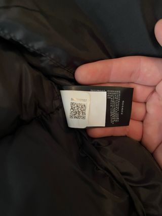 Chaqueta The North Face Gris y Negra Talla M