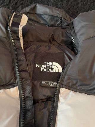 Chaqueta The North Face Gris y Negra Talla M