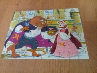 Puzzle 100 piezas La Bella y la Bestia