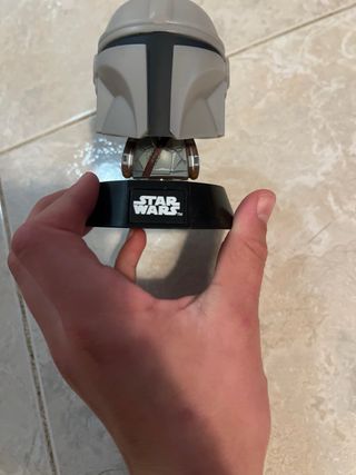 Lámpara Star Wars Casco Mandalorian