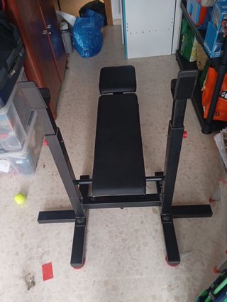 Banco de pesas negro