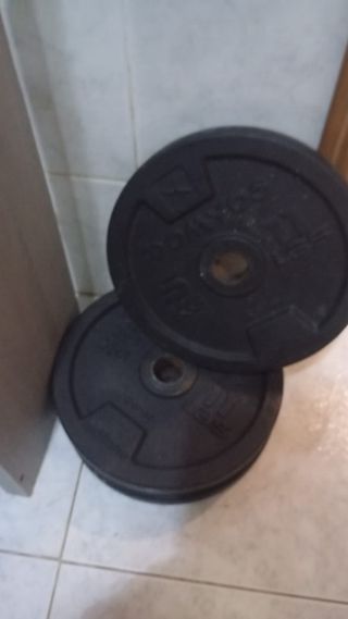 Banco de pesas negro