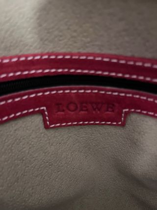 Bolso Loewe Amazona Rojo y Negro