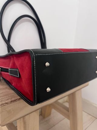 Bolso Loewe Amazona Rojo y Negro