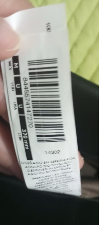 Bolso Adolfo Domínguez Negro