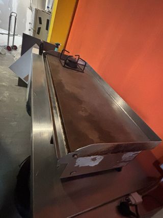 Plancha 100cm con un fuego