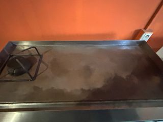 Plancha 100cm con un fuego