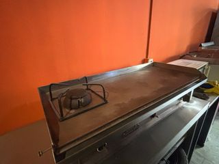 Plancha 100cm con un fuego