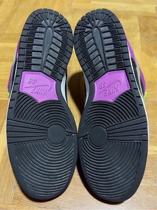 Nike SB Dunk Low Pro Morado/Verde