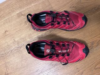 Zapatillas Salomon Trekking Hombre Talla 45 Rojas