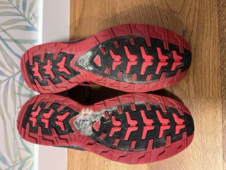 Zapatillas Salomon Trekking Hombre Talla 45 Rojas