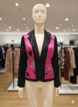 Blazer negro elegante 2×1