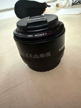Objetivo Canon 50mm f/1.8