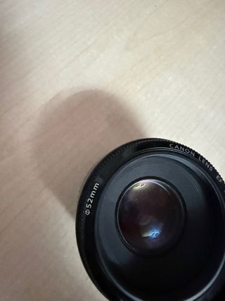 Objetivo Canon 50mm f/1.8