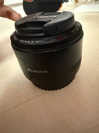 Objetivo Canon 50mm f/1.8