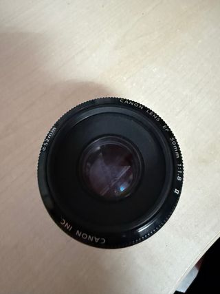 Objetivo Canon 50mm f/1.8