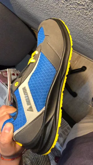 Zapatillas Seguridad Bellota Flex Nitro Azul/Gris