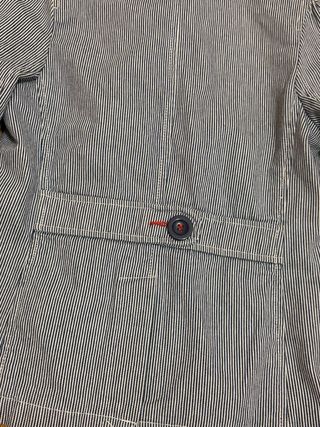 Americana niña H&M rayas azul blanco. Talla 11-12