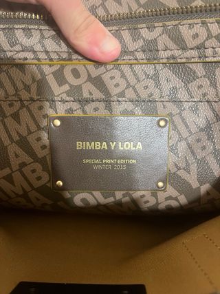 Bolso Bimba y Lola Beige/Marrón