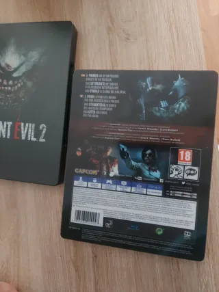 Resident Evil 2 PS4 Steelbook
