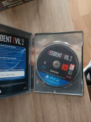 Resident Evil 2 PS4 Steelbook