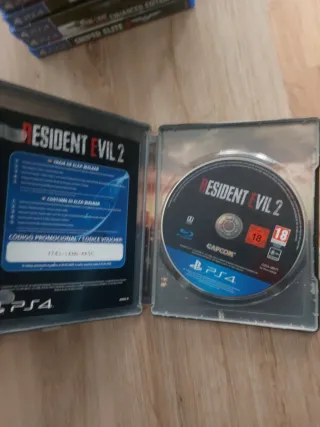 Resident Evil 2 PS4 Steelbook