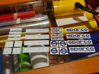 Kit Pegatinas Sparco