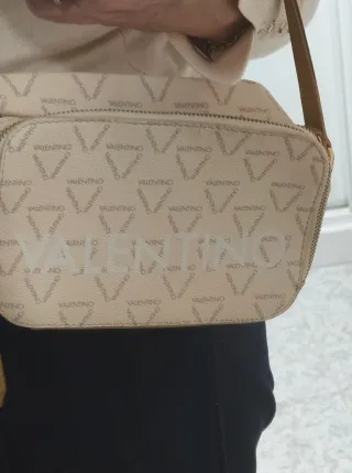 Bolso Valentino Beige/Blanco