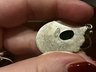 Pendientes Plata 925 con piedra natural preciosos