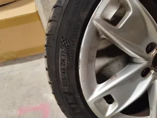 Llantas de aleación Audi en 17