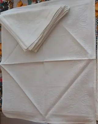 Tovaglia fiandra mulino bianco vintage