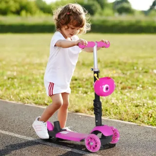 Patinete infantil 3 ruedas rosa