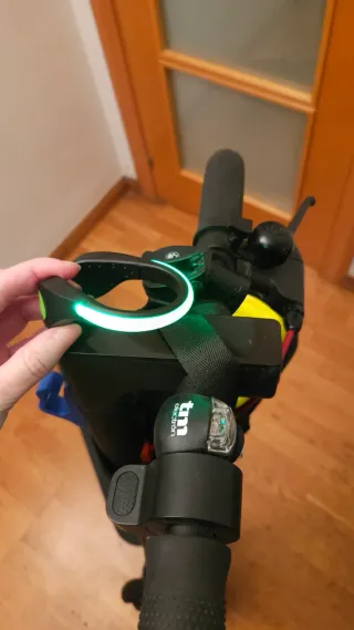 Patinete Eléctrico Tipo Xiaomi + Casco Chaleco Luz