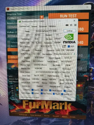 Gigabyte RTX 4080 16GB Scheda Video