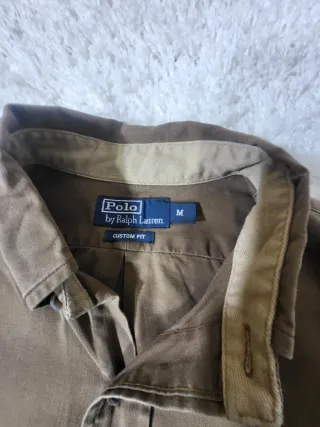 Camicia Polo Ralph Lauren Marrone