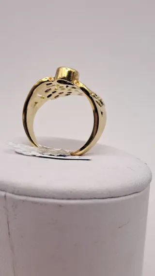 Anillo Oro 18k con Zafiro y Rubíes