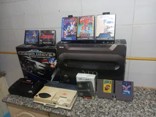 Consolas y Videojuegos: Mega Drive, NES, PS, Neo G